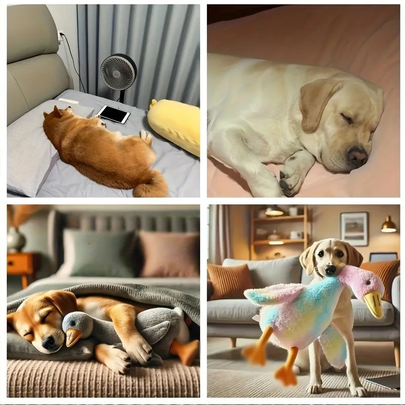 50cm Soft Duck Plush Toy | Anxiety-Relieving Comfort Buddy for Dogs & Cats